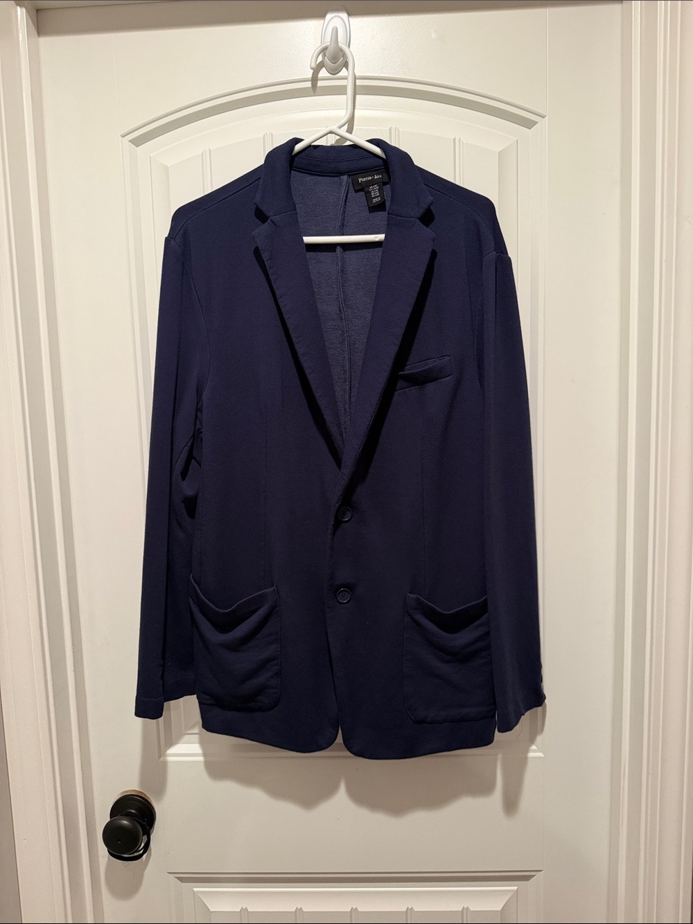 Banana Republic Deep Navy Blazer - Tailored Notch Lapel